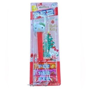 Hello Kitty Holiday PEZ Candy & Dispenser Sealed Blister Pack